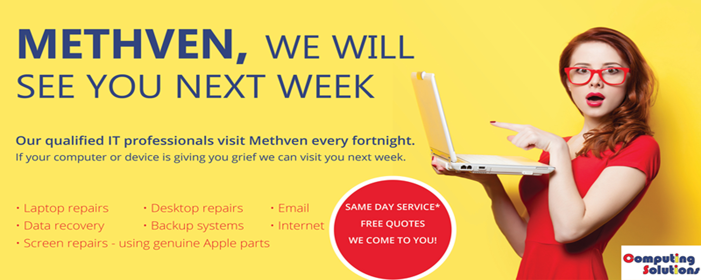 We will be in Methven next week